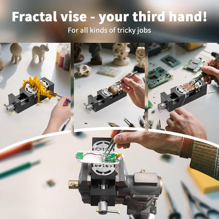 Adjustable Fractal Vise Press Bench Clamp Heavy Duty Woodworking Metal Bench