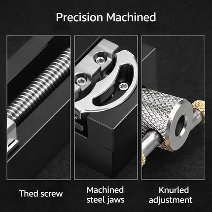 Adjustable Fractal Vise Press Bench Clamp Heavy Duty Woodworking Metal Bench