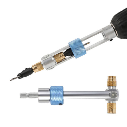 20-Piece Drill and Driver Bit Set - Quick-Change Adapter with Countersink