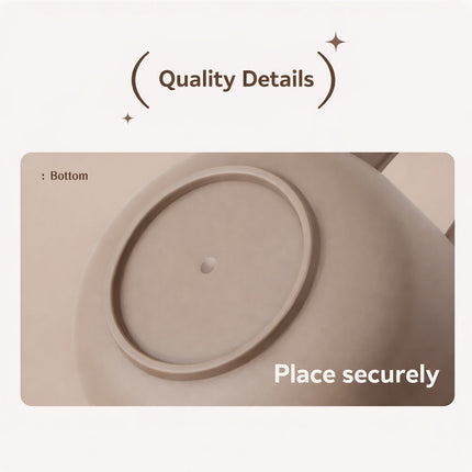 Stainless Steel Insulated Coffee Mug 400ml Double Wall Lid Handle Beige 304