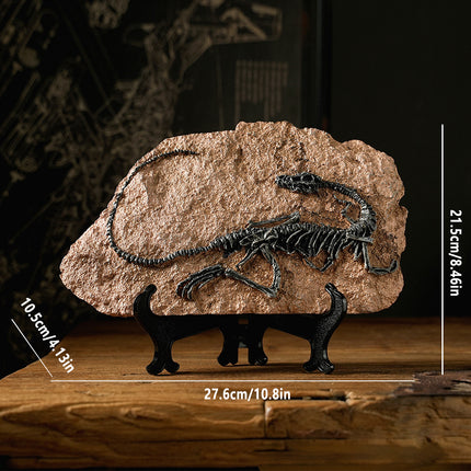 Creative Dinosaur Fossil Resin Craft Decoration Simulation Style for Home Decor