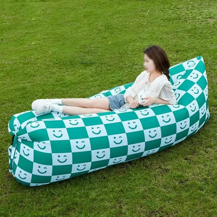Music Festival Inflatable Sofa Outdoor Picnic Portable Air Lounger Waterproof