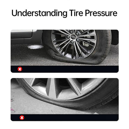 12V Car Tire Air Pump Portable Electric Inflator Compact Vehicle Tyre Compressor