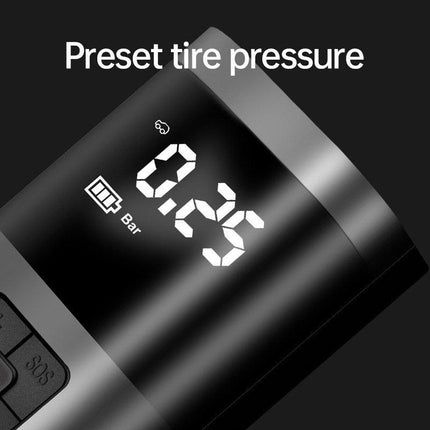 12V Car Tire Air Pump Portable Electric Inflator Compact Vehicle Tyre Compressor