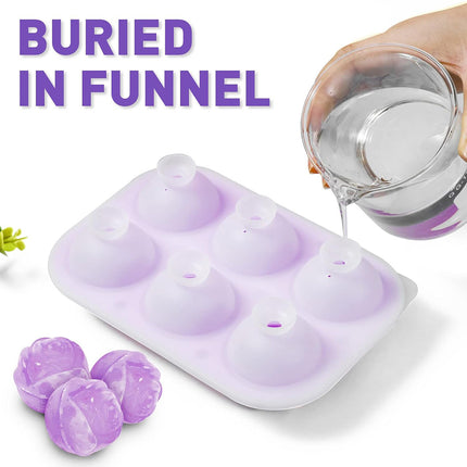 Large Ice Cube Tray Rose Maker Silicone Mold Whiskey Chocolate Jelly Mould DIY