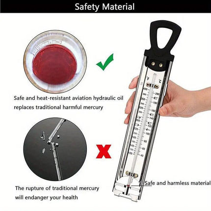 Stainless Steel Food Thermometer Kitchen Bakery Cooking