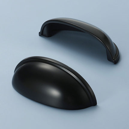 Shell Cabinet Door Handle Single Hole Light Luxury Drawer Closet Pull Furniture