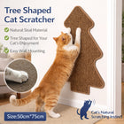 Tree Shape Wall Mounted Cat Scratching Board Durable Sisal Wear Resistant