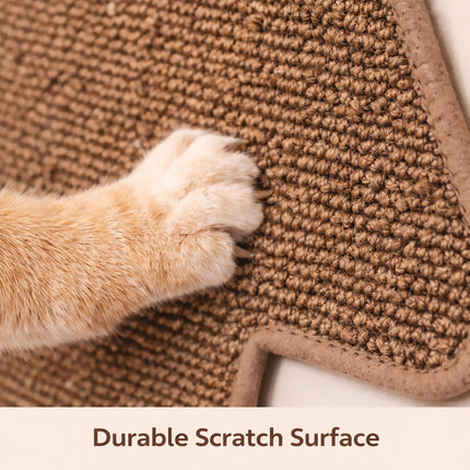 Tree Shape Wall Mounted Cat Scratching Board Durable Sisal Wear Resistant