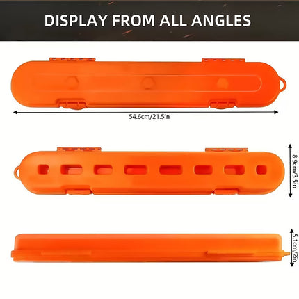Heavy Duty Chainsaw Chain Storage Case Organizer Tool Accessories Repair Parts