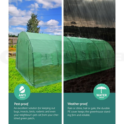 Heavy Duty Walk In Greenhouse Tent Garden Plants Winter Frost Protection Cover