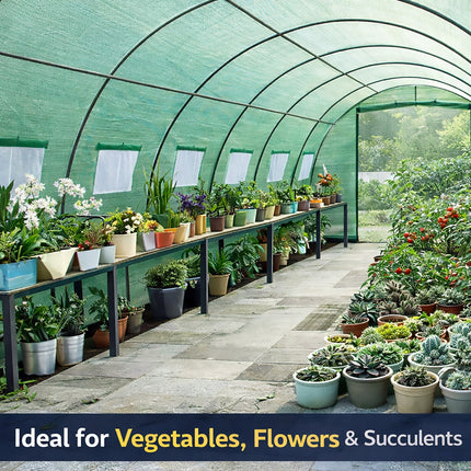 Heavy Duty Walk In Greenhouse Tent Garden Plants Winter Frost Protection Cover