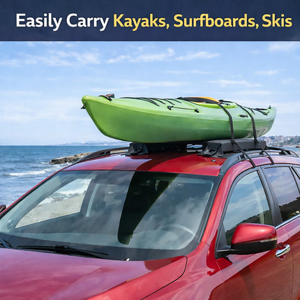 Universal Soft Roof Rack Kayak Pads Foam Carrier Surfboard SUP Transport Bars