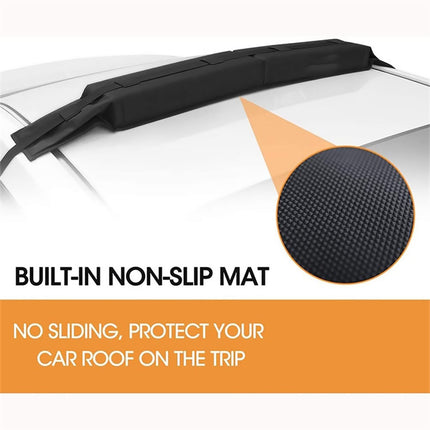 Universal Soft Roof Rack Kayak Pads Foam Carrier Surfboard SUP Transport Bars