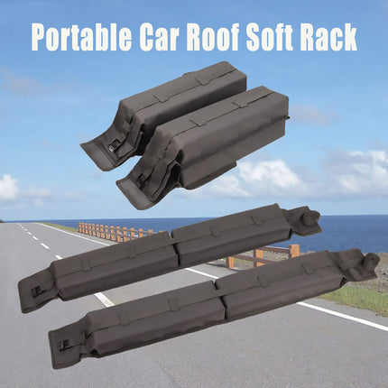 Universal Soft Roof Rack Kayak Pads Foam Carrier Surfboard SUP Transport Bars