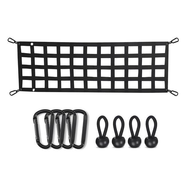 Heavy Duty Pickup Truck Tailgate Cargo Net Bungee Load Securing Truck Bed Net