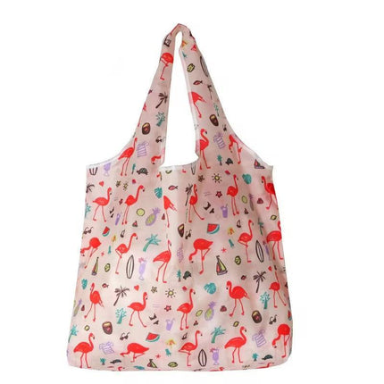 Reusable Foldable Waterproof Shopping Bags Carry Bag Grocery Big 39cm X 46cm - Aimall