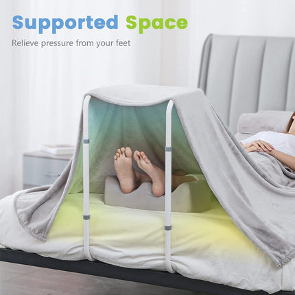 Blanket Support Frame Bed Use Quilt Lifter Adjustable Holder for Home