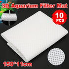10PCS 3D Honeycomb Filter Mat for Aquarium for Fish Tank Water Purification