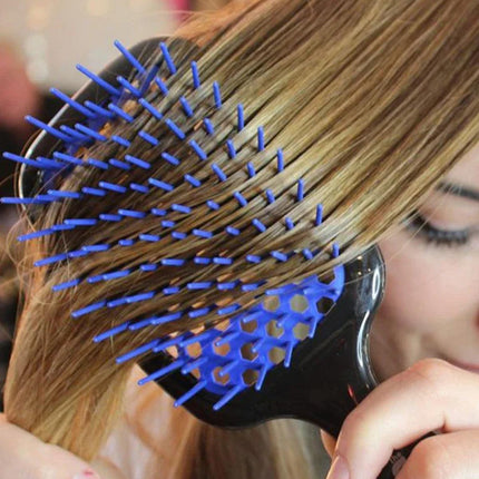 Hollow Hair Comb Fluffy Styling Makeup Comb for Volumizing and Texturizing Hair