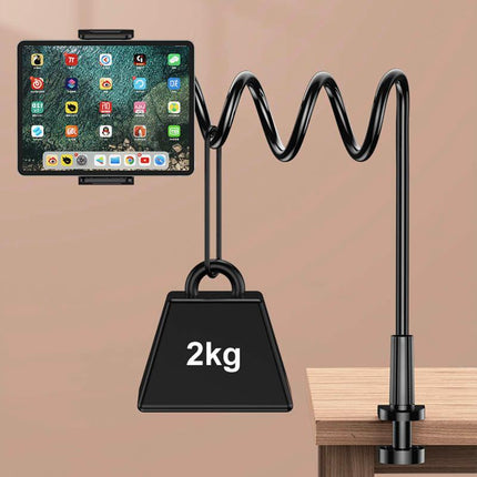Mobile Phone Flexible 360° Clip Mount Stand Holder Bed Desktop Bracket Clamp Au