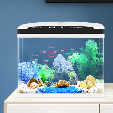 Intelligent Desktop Fish Tank Small Aquarium for Living Room Household Use