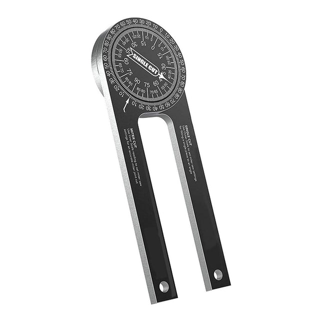 360 Degree Woodworking Protractor Angle Finder Positioning Tool Horizontal Gauge