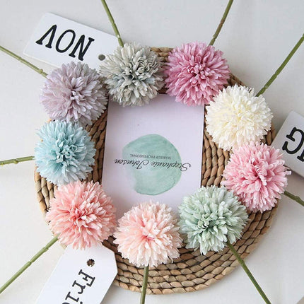 10PCS Artificial Dandelion Flowers Home Decor Wedding Party Plastic Floral
