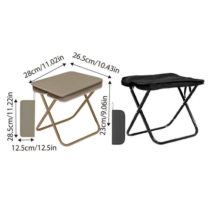 Portable Folding Camping Chair Handbag Stool Lightweight Outdoor Folding Tools