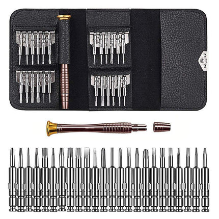 25 in 1 Precision Screwdriver Set Mini Repair Tool Kit for Phone Glasses Watch