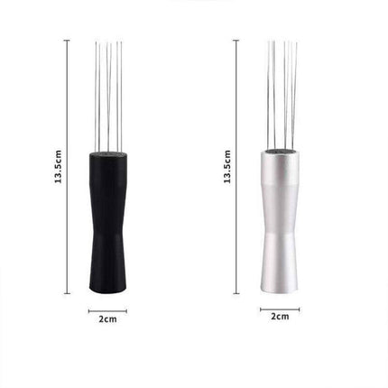 Stainless Steel Coffee Distributor Needle Espresso Stirring Tool Powder Tamper