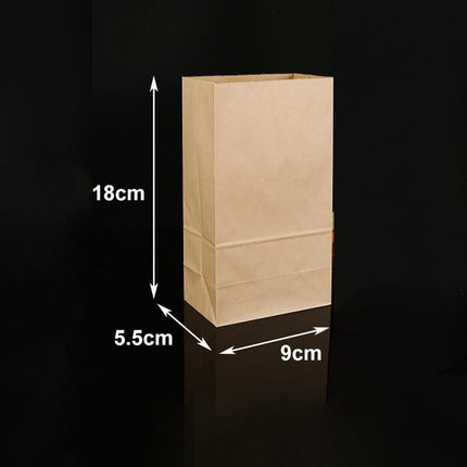 Stack of Brown Paper Bag for versatile use in food service and retail.