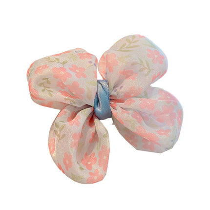 Cute Bow School Hairclips Mesh Yarn Hair Accessories Bow Girl Kids Party Gift - Aimall