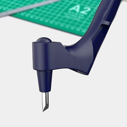 360-Degree Rotating Craft Cutting Tool with Precision Blade for Craft Art