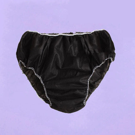 100PCS Disposable Nonwoven Sauna Spa Travel Briefs Women Thickened Panties