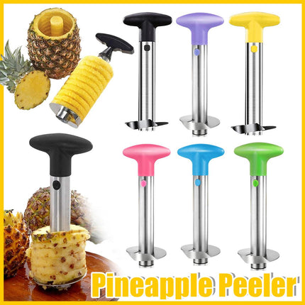 Stainless Steel Pineapple Corer Slicer Peeler Cutter Tool Easy Pineapple Cutter