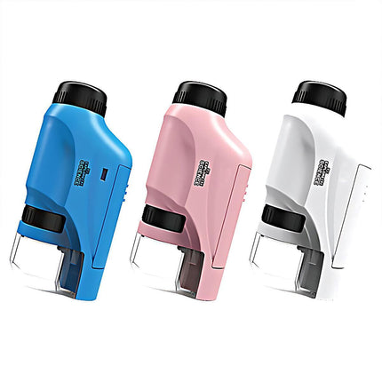 Pocket Microscope Portable Science Toy Educational Kit for Young Learners