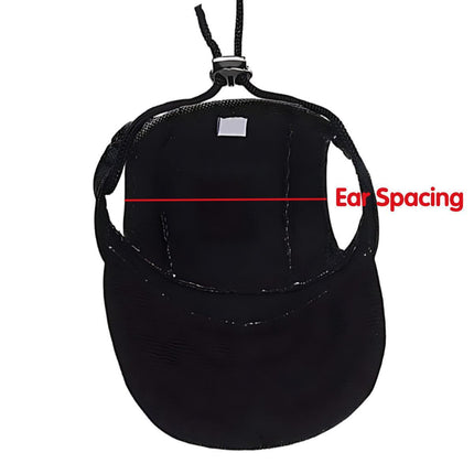 Dog Baseball Cap Outdoor Pet Sun Hat Summer Canvas Visor Puppy L