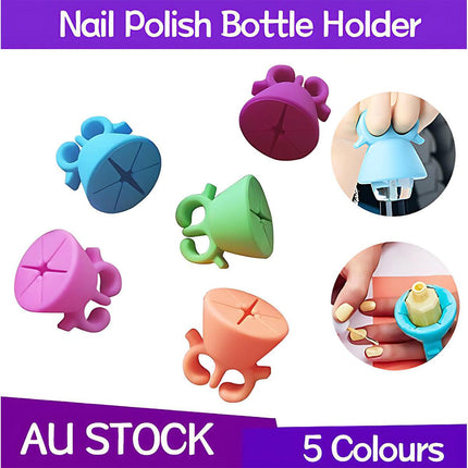 The Original Nail Polish Bottle Holder Ring Wearable  Nail  Varnish  Holder  Au