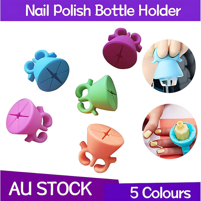 The Original Nail Polish Bottle Holder Ring Wearable  Nail  Varnish  Holder  Au
