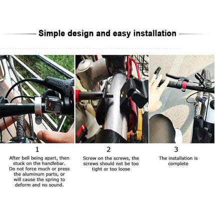 New Mountain Bike Bell O Shape Slim Style for adults and kids bikes many colours - Aimall