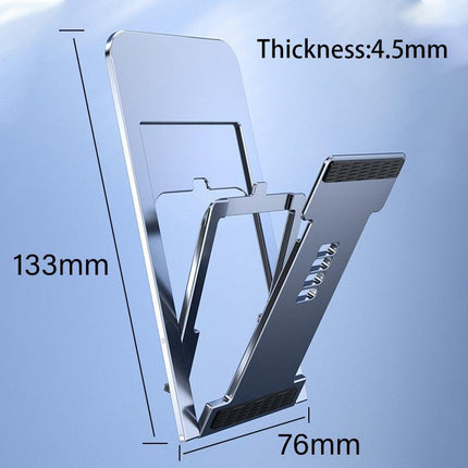 Adjustable Folding Desk Mobile Phone Stand Mount Holder For iPhone iPad Tablet - Aimall
