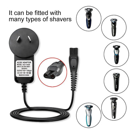 15V Shaver Charger Charging Power Adapter Cord Fit For Philips Hq8505 7000 5000