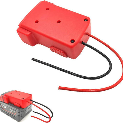 Diy For Milwaukee M18 Xc 18V Diy Project Battery Adapter/Base Power 2 Wirings
