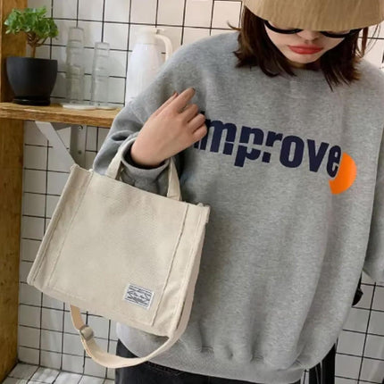 6 Colours Women Corduroy Small Square Shoulder Bag Fashion Crossbody Tote