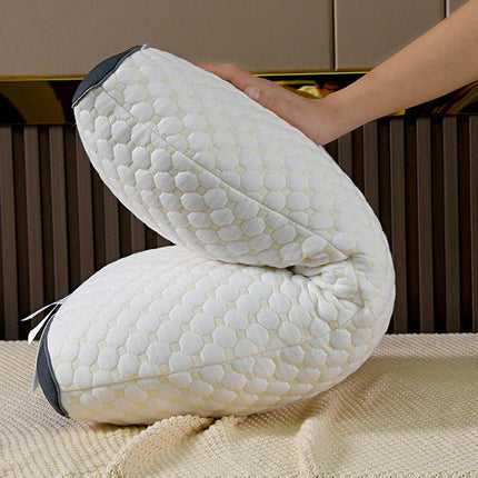 1/2X Contour Pillow Neck Support Orthopedic Cervical Pillow Anti Bacteria Sleep
