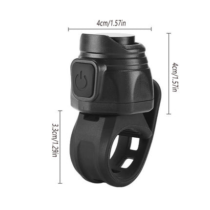 Bicycle Bell Cycling Electric Horn Warning Electric Bell Loud Bike Horn Alert