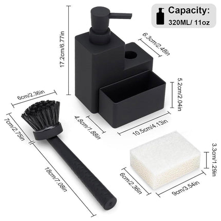 Kitchen 3-in-1 Organizer and Cleaner Multi Purpose Storage and Cleaning Solution
