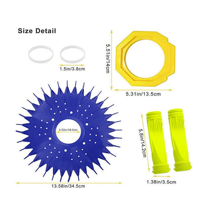 Suction Machine Diaphragm Disc Belt Replacement Parts Durable Vacuum Components