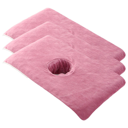 Thick Absorbent Massage Table Cover with Face Hole Soft Spa Beauty Salon Sheet
